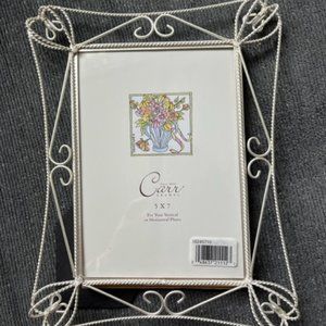 Carr Silver 5 x 7 Picture Frame - NWT